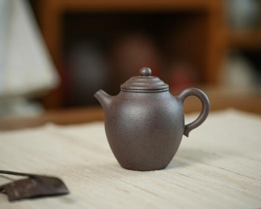 经典陶坊紫砂壶顶峰壶朱泥/共生矿160cc 商品图0