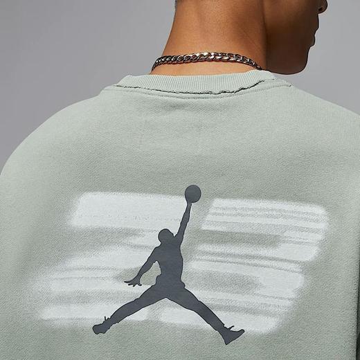 Nike 耐克2025年春季男子薄绒圆领保暖卫衣HV8950-370 商品图3