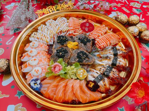 吉祥如意四人餐（三文鱼鹅肝款）（24粒）仅自取 商品图1