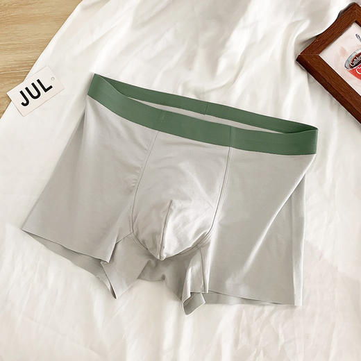 纯棉男士内裤 立体U仓柔棉3D剪裁 四季款无痕不勒亲肤舒适 商品图5