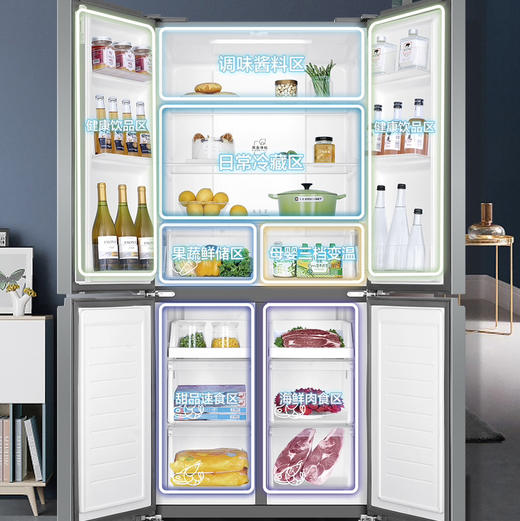海尔（Haier）冰箱BCD-476WGHTDEDXM 商品图8