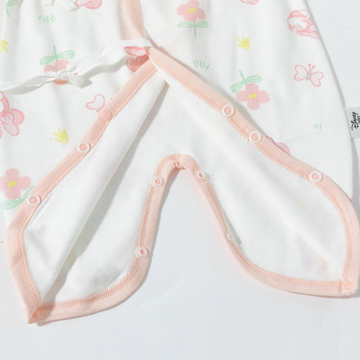 迪士尼宝宝新生儿2025春季卡通侧开连体衣（2件装）ZD1EL004 商品图6