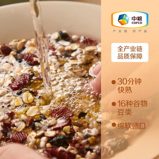 中粮初萃低糖快熟16谷粥米米伴侣16谷700g（100g*7） 商品图1