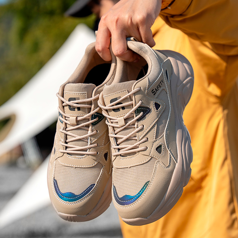 新品防砸防刺安全鞋钢包头劳保鞋工作鞋橡塑底轻便款