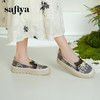 Safiya/索菲娅2025春新款猫咪复古百搭厚底懒人休闲渔夫鞋 SFD1112243 商品缩略图3