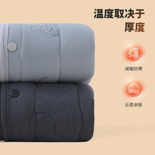 【校服神器550g含绵羊毛】【110-130】【迪士尼】男女童加厚保暖马甲保暖上装 商品图7