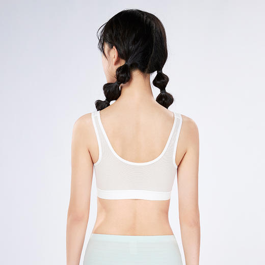 都市丽人内衣薄网布少女优选二阶无钢圈少女文胸BBH2Q6 商品图4