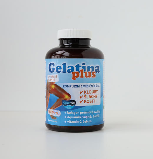 捷克特蕾西亚GELATINA骨骼营养骨康胶囊360粒 针对关节肌腱骨骼 修复软骨/骨折/变形 延缓骨退化！ 12岁以上可吃 商品图5