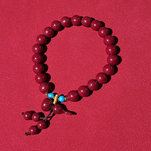 【2025朱砂】紫金葫芦朱砂手串8mm 商品图1