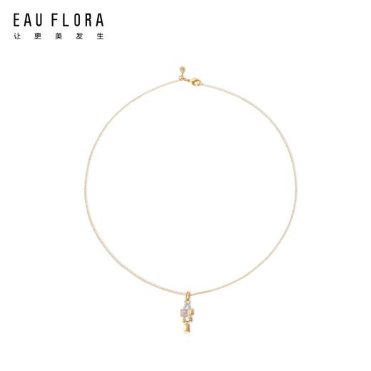 【极光】几何造型闪锆项链 商品图1