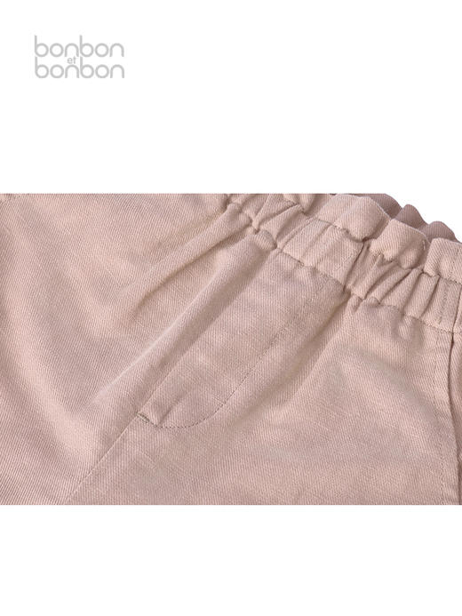 杏色花边长裤 商品图2