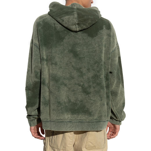 DSQUARED2 男士字母徽标棉质连帽卫衣 绿色 S71GU0699 S25030 697 商品图2