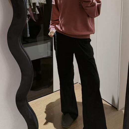 顺丰包邮65529洛诗琳柔软透气美式复古纯棉直筒卫裤580 商品图3