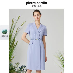 皮尔卡丹女装夏季新款通勤轻商务都市连衣裙P3204D3093L0