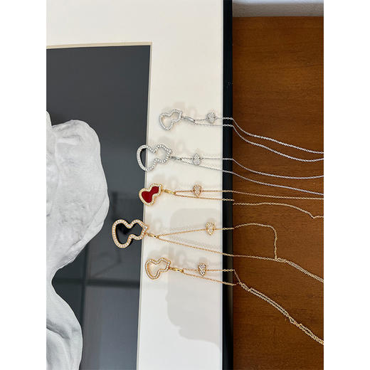 【活动商品，不退不换】可可推荐 福禄双全 麒*麟葫芦系列 耳环|项链|手链 匠心工艺 精致高级 商品图2