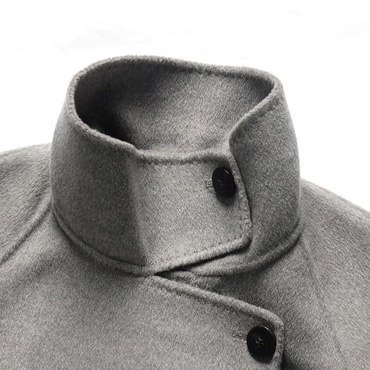 立领无腰带直身宽松外套 商品图1