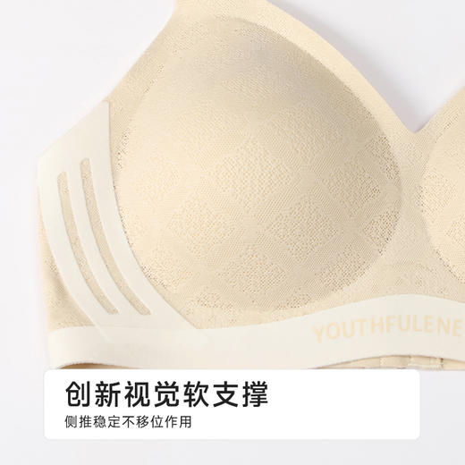 都市丽人内衣薄蕾丝VBRA无钢圈LBH6K9 商品图4