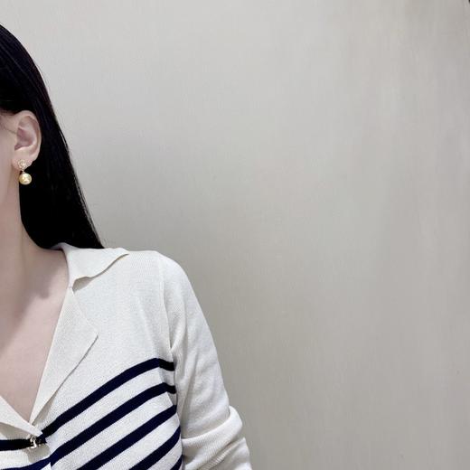 10mm-11mm金珠耳坠 商品图4