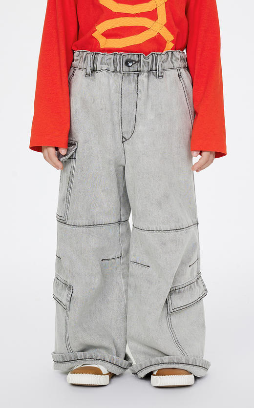 jnby  25年春款  牛仔长裤  1P1E12330 商品图7