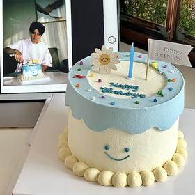 ins风奶盖头蛋糕