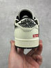 秋冬特惠💰430 Travis Scott x Fragment Design × Air Jordan 1 Low OG SP AJ1 乔1 Supreme联名-米黑双拼抽绳 低帮文化休闲板鞋 商品缩略图7