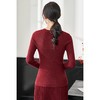 剩L 【新年红色】2026春节新款红色含羊毛针织衫百搭显瘦上衣4406 商品缩略图4