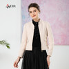 司歌修身短外套秋冬女弹力拉链B901242X 商品缩略图4