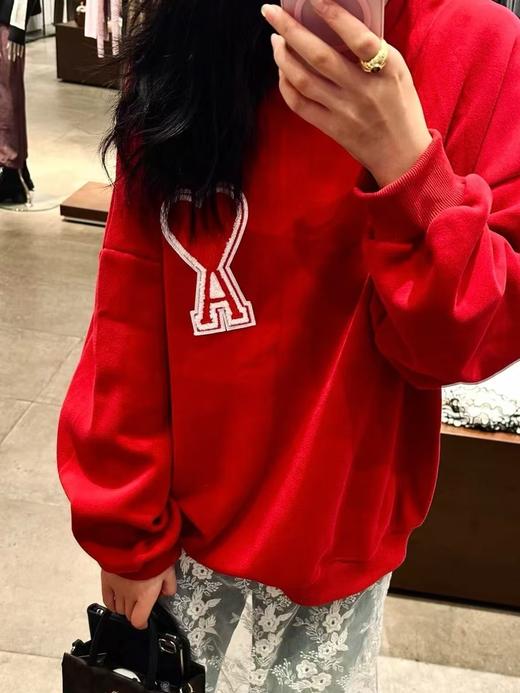 𝐀𝐦𝐢红色专属新年红卫衣 商品图4