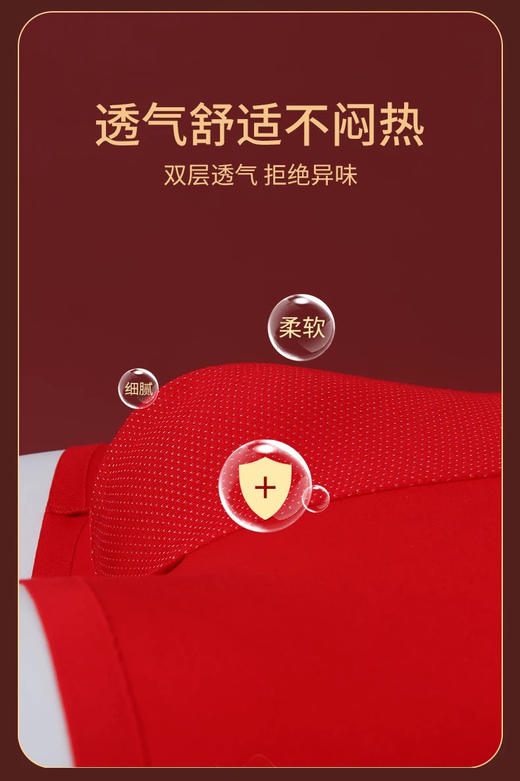 年年有余红色男士内裤UA51021 商品图3
