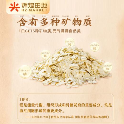 阴山优麦血燕麦5红燕麦片455克/袋*2 商品图3