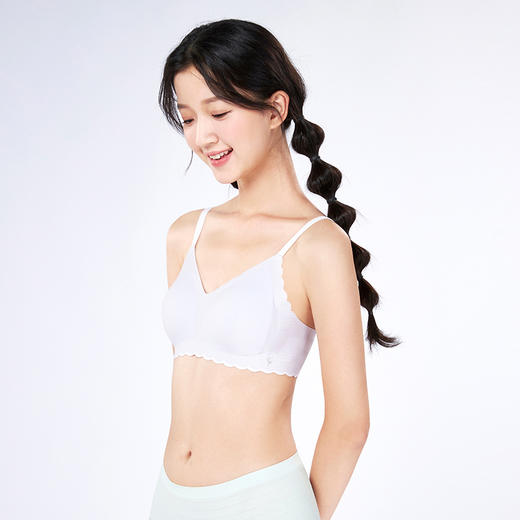 都市丽人内衣薄泳布少女优选三阶无钢圈少女文胸BBH2Q9 商品图3
