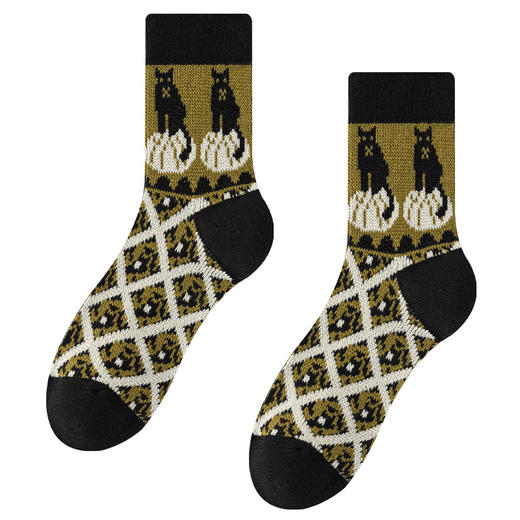 2025春季新款民族风无骨短筒袜 商品图4