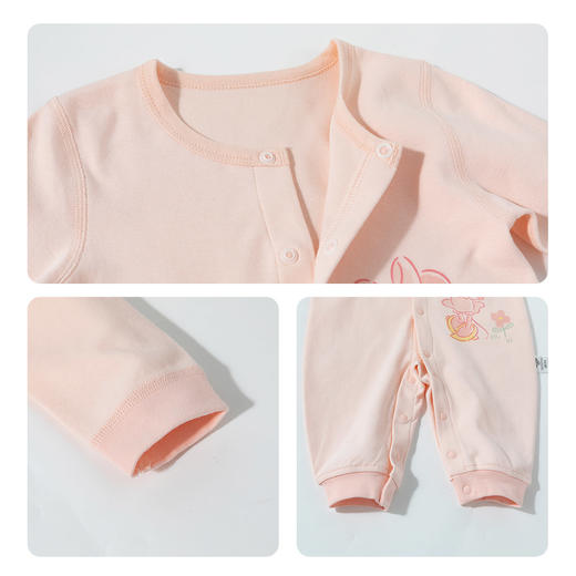 迪士尼宝宝2025春季卡通前开连体衣（2件装）ZD1EL007 商品图6