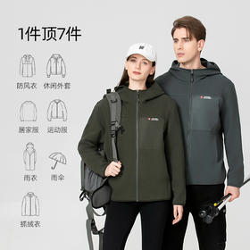 【一件顶7件 450克奥粒绒内胆 线下专柜款】SWISS MILITARY瑞士军工 轻暖加绒外套