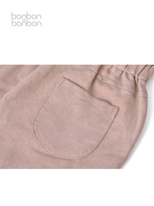 杏色花边长裤 商品图3