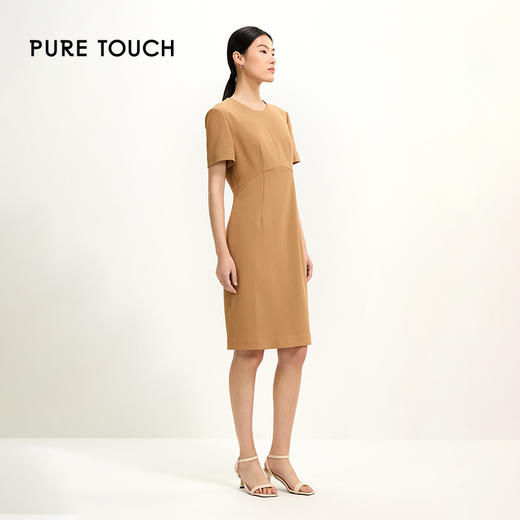 pure ouch女士收腰经典中长款连衣裙1349251002 商品图1