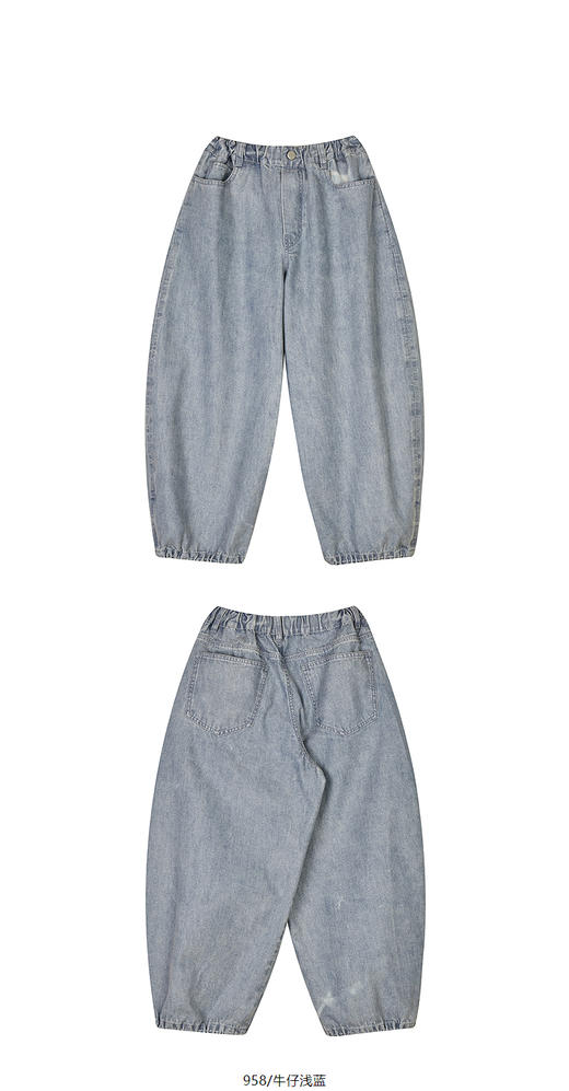 jnby  25年春款  牛仔长裤  1P1E10360 商品图9