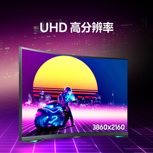 三星（SAMSUNG）32英寸 MiniLED 165Hz G7 4K 1ms(GTG) HDR2000 玄龙骑士 电竞 显示器LS32BG754NCXXF 商品图5