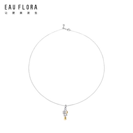 【极光】几何造型闪锆项链 商品图1