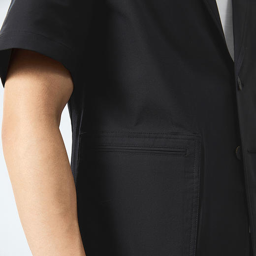 柒牌短袖西服男套装2025夏季新品时尚青年休闲百搭男士西装两件套128C70210 商品图2