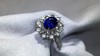 2.03ct刻面蓝宝石戒指 商品缩略图0