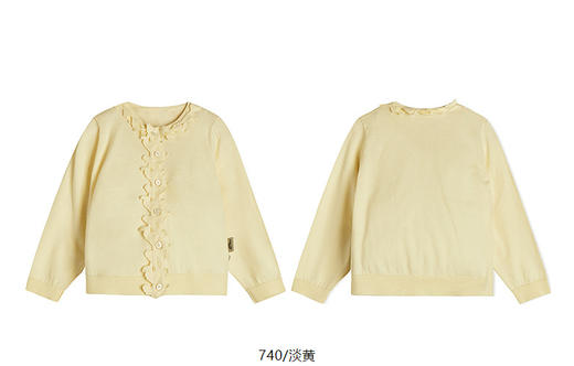 jnby  25年春款   短款开襟针织衫  YP1311280 商品图12