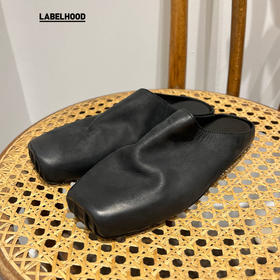 【UMA WANG】蕾虎经典气质复古通勤时尚芭蕾舞鞋女鞋拖鞋平底鞋