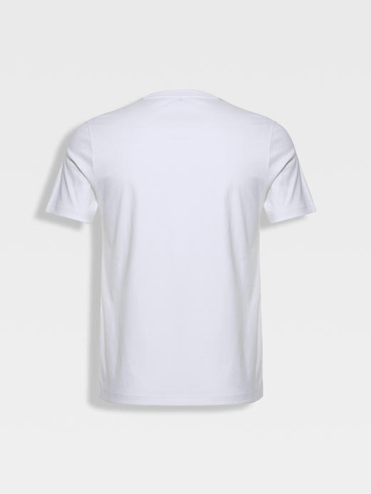 callisto白色纯棉短袖T恤 商品图1