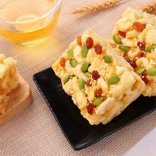 山药坚果木糖醇沙琪玛，6盒装，添加益生菌，木糖醇替代蔗糖，汇集多种营养食材，口感松软、绵甜，香嫩可口D 商品图4