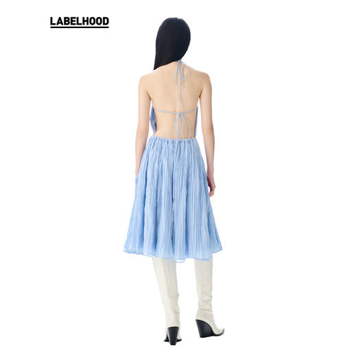 【ASSIGNMENTS×LABELHOOD】蕾虎联名款简约挂脖连衣裙 商品图1