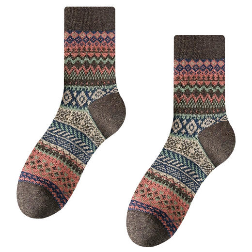 2025春季新款民族风袜子 商品图4