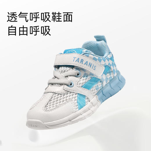 泰兰尼斯春款小童段时尚撞色百搭运动鞋T01X3A2541 商品图5
