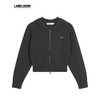【对倒×LABELHOOD】联名款简约深灰色羊毛拉链卫衣 商品缩略图4
