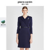 皮尔卡丹女装连衣裙轻商务修身秋季通勤收腰连衣裙P2313E2915N0 商品缩略图0